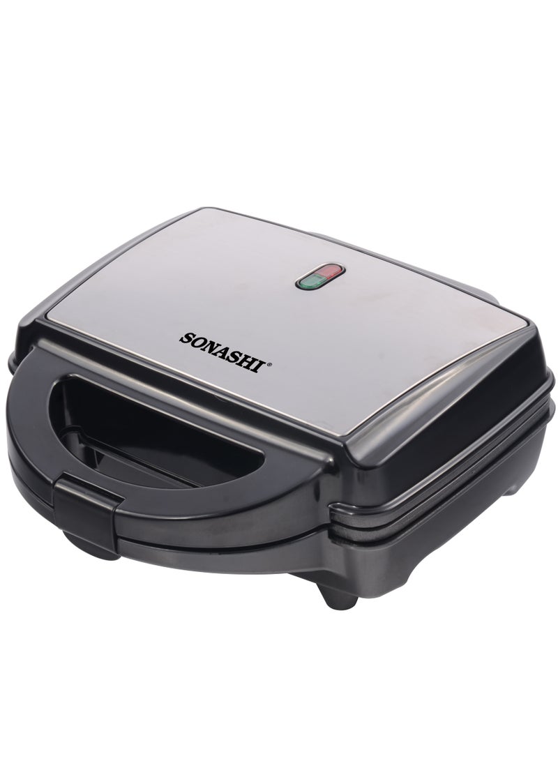 سوناشي 3.5L Digital Air Fryer + Dual Cup Waffle Maker | Ideal For Fried Snacks And Waffles | Easy To Clean Models With Temperature Control Feature | User-Friendly Kitchen Appliance Bundle 3.5 L 1400 W SAF-350 + SWM-867 Black  - Image 5