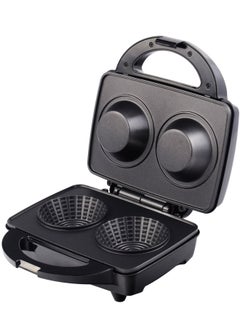 SONASHI 3.5L Digital Air Fryer + Dual Cup Waffle Maker | Ideal For Fried Snacks And Waffles | Easy To Clean Models With Temperature Control Feature | User-Friendly Kitchen Appliance Bundle 3.5 L 1400 W SAF-350 + SWM-867 Black  - Image 3