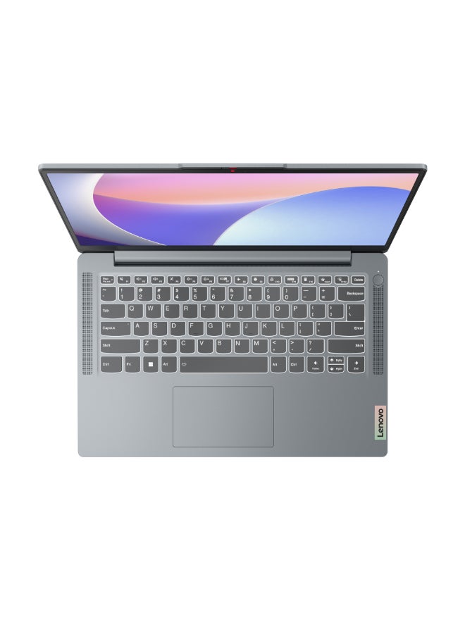 Lenovo - Ideapad Slim 3 Laptop With 14-Inch Display, Intel Core i3-N305 Processor/8GB RAM/512GB SSD/Intel UHD Graphics/Windows 11 Home English/Arabic Artic Grey - Image 1
