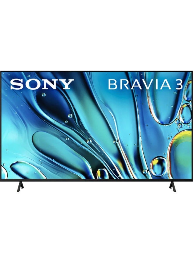 Sony TV 65 Inch HDR 4K Smart 50 Hz - K-65S30 Black - Image 1