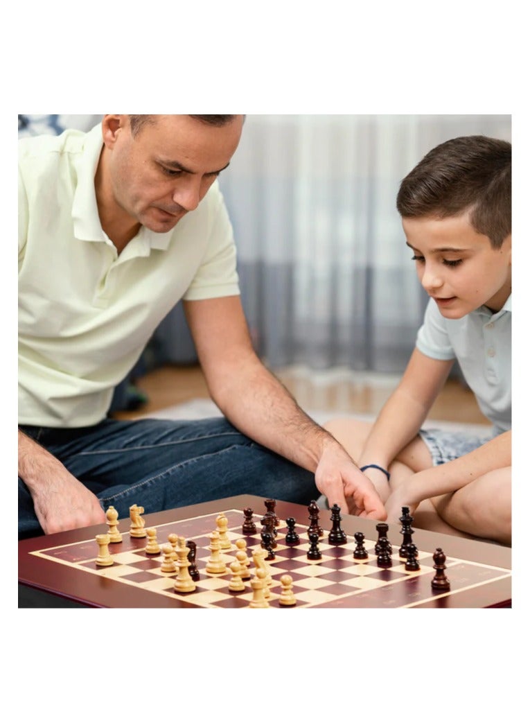 ميكو شيس غراند: رفيقك المثالي في الشطرنج الذكي مع تجربة لعب آلية بالكامل لجميع مستويات المهارة. أذكى لوح شطرنج إلكتروني في العالم مع قطع شطرنج خشبية مغناطيسية تتحرك ذاتيًا. - Image 3