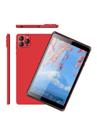 8-inch Smart Tablet PC Android Tab IPS Display 8GB RAM 256GB ROM Pre-fixed Eye Protect Tempered Glass with Protective Case Single SIM 5G LTE WiFi Zoom and Tiktok Supported Red - pnsku/N70116330V/45/_/1727931032/0d4739a2-b877-426e-b472-421c016c4560