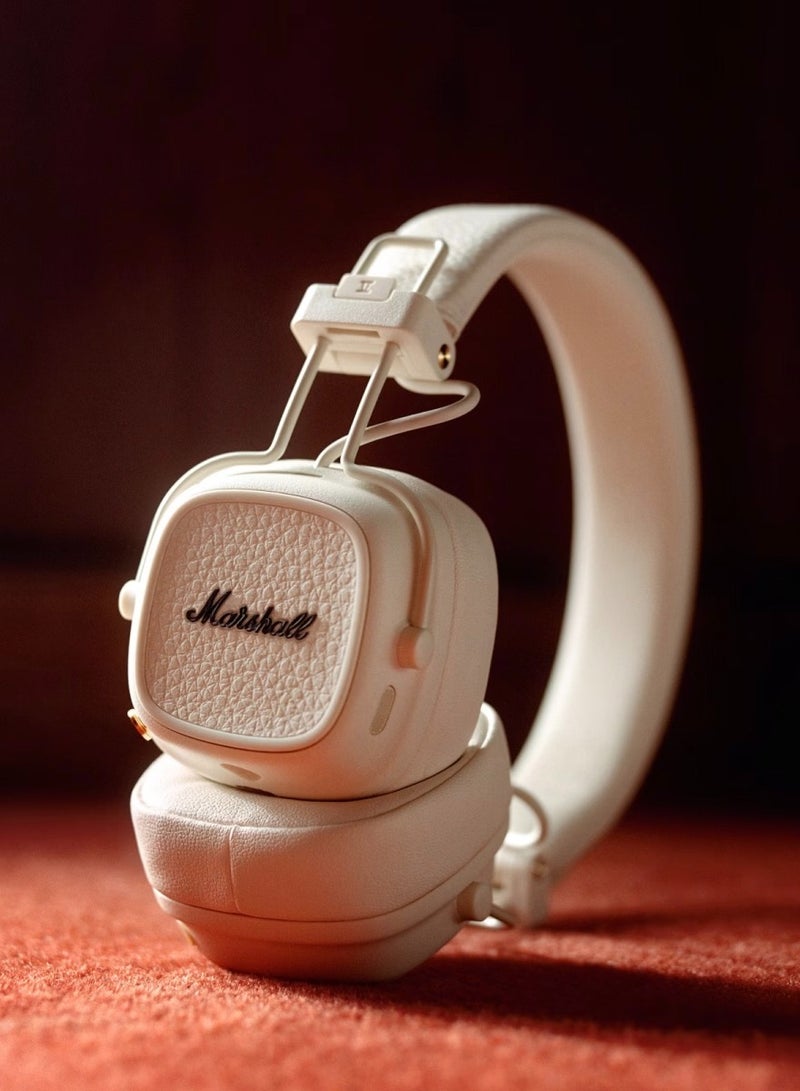 مارشال Major V On-Ear Bluetooth Headphone Cream - Image 2