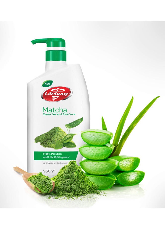 لايفبوي غسول الجسم لايف بوي ماتشا 950 مل - Image 3