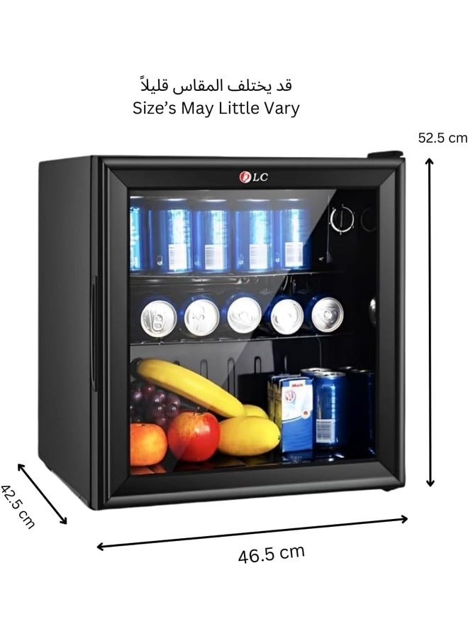 DLC Mini Beverage Refrigerator with 50L Capacity 55 W 32450 Black  - Image 2