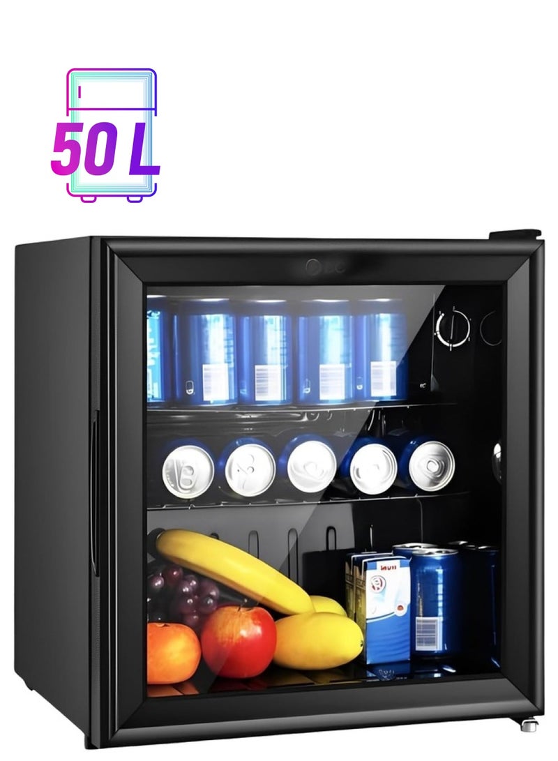 DLC Mini Beverage Refrigerator with 50L Capacity 55 W 32450 Black  - Image 1