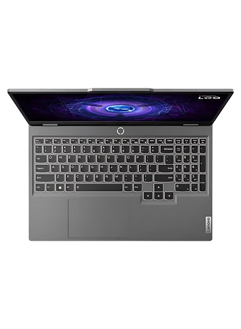Lenovo Lenovo LOQ 15IRX9 Gaming Laptop, 15.6" FHD IPS 144Hz G-SYNC Display, Intel Core i7-13650HX, 16GB RAM, 1TB SSD, GeForce RTX 3050 6GB GPU, ENG White Backlit K/B, Windows 11, Luna Grey | 83DV00JYIN English Luna Grey - Image 4