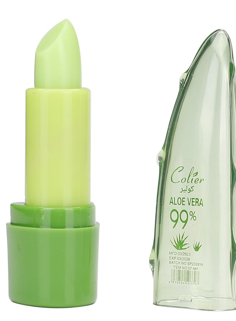 كولير Aloe Vera Lip Balm 99% Pink  - Image 1