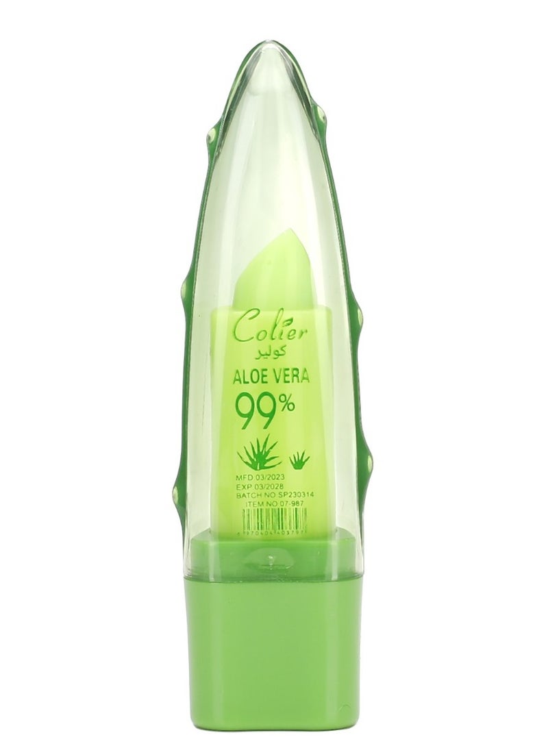 كولير Aloe Vera Lip Balm 99% Pink  - Image 2