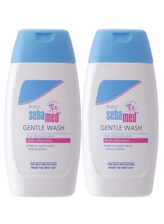 Sebamed Pack Of 2 Baby Gentle Wash With Allantoin 200 ML  - Image 1