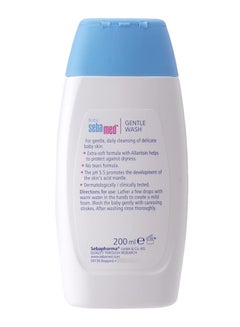 Sebamed Pack Of 2 Baby Gentle Wash With Allantoin 200 ML  - Image 3