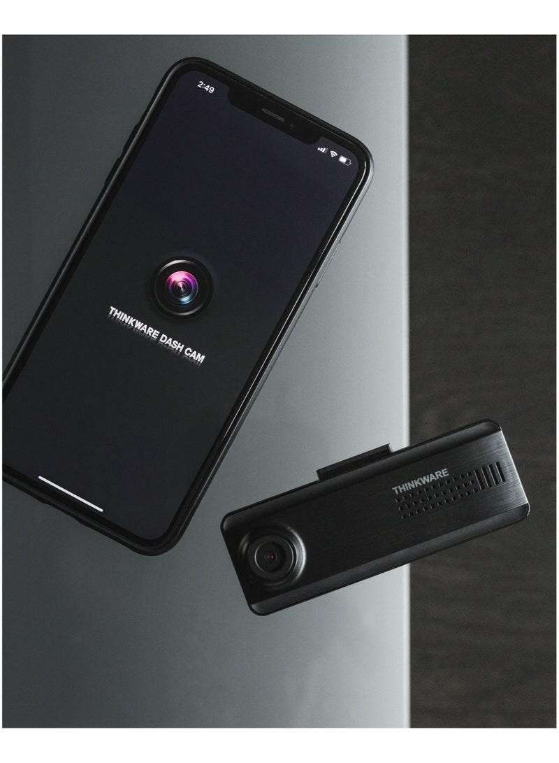 THINKWARE F200 Pro Full Hd 1080P Wifi Dash Cam Front And Rear Cam  - Image 4