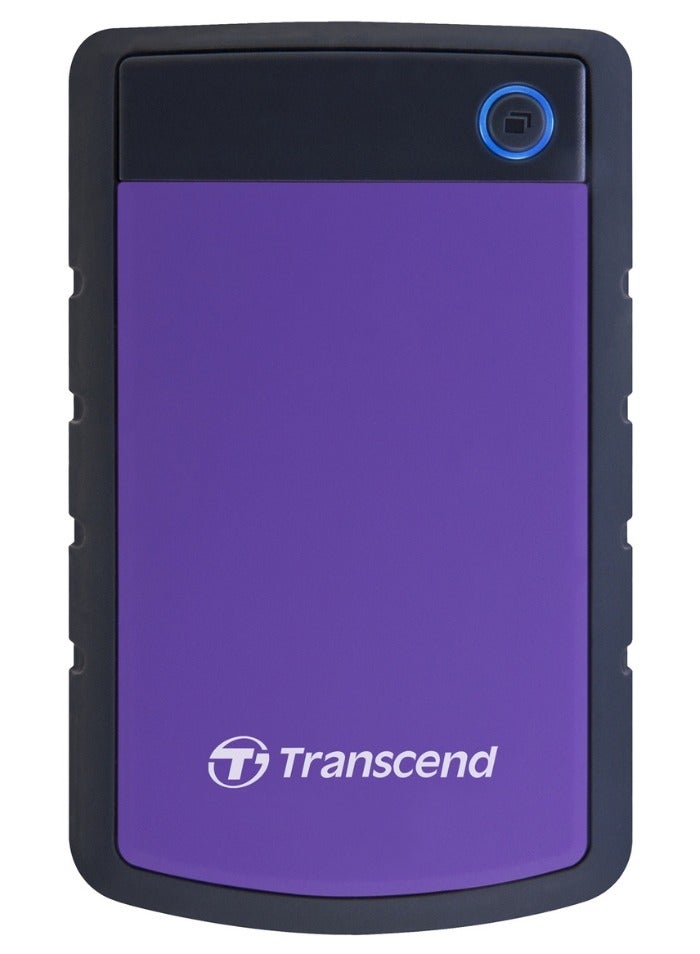 ترانسيند Rugged External Hard Drive USB 3.1 Gen 1 StoreJet 25H3P | TS4TSJ25H3P | Purple 4 TB  - Image 1