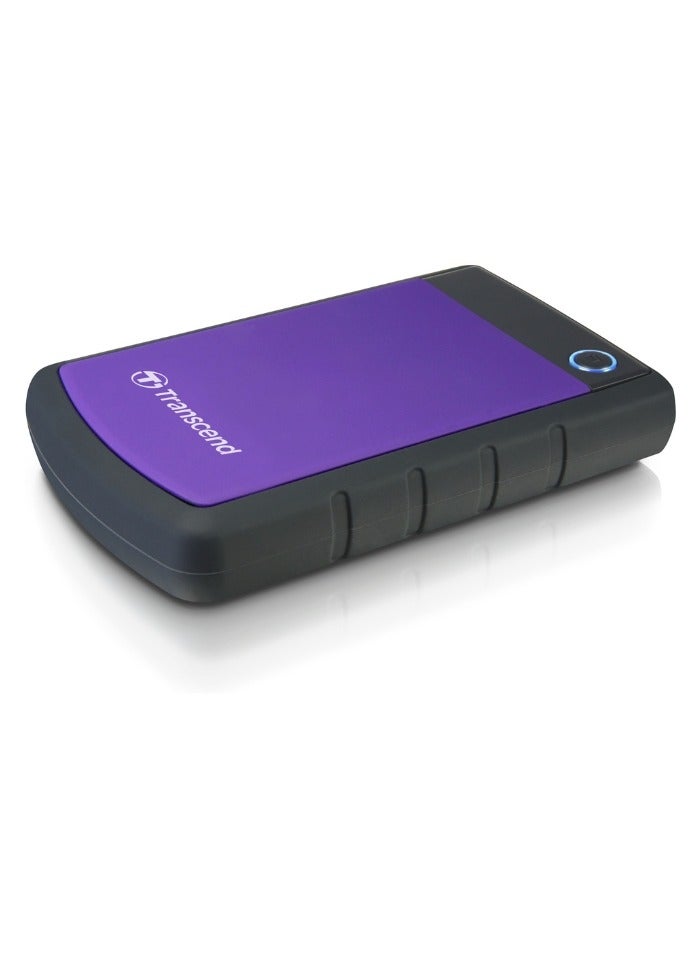 ترانسيند Rugged External Hard Drive USB 3.1 Gen 1 StoreJet 25H3P | TS4TSJ25H3P | Purple 4 TB  - Image 5