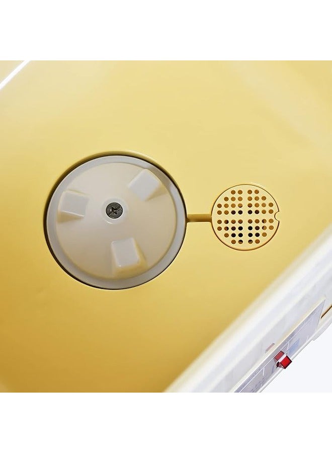 سوبر جنرال 1kg Top Load Washing Machine Portable Baby Washer SGW220LM Yellow  - Image 4