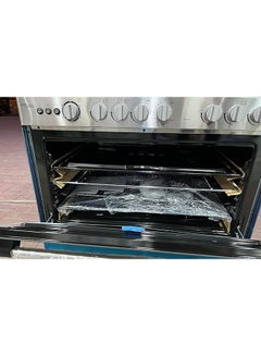 سوبر جنرال Freestanding 5 Burner Gas Cooker SGC905FSF silver  - Image 3