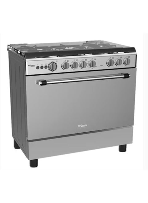 Freestanding 5 Burner Gas Cooker SGC905FSF silver