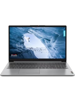 IdeaPad 1 (Upgraded Version) Laptop With 15.6-Inch Display, Intel Core i7-1255u Processor/16GB RAM/512GB SSD/Intel Iris Graphics/Windows 11 English Cloud Grey