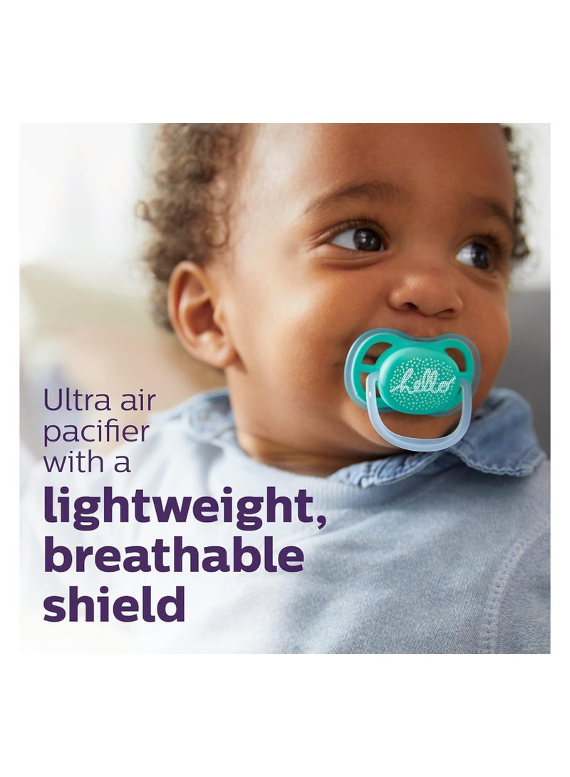 زجاجة رضاعة طبيعية مع استجابة طبيعية، مجموعة هدايا للأطفال باللون الأزرق الفاتح - Image 4