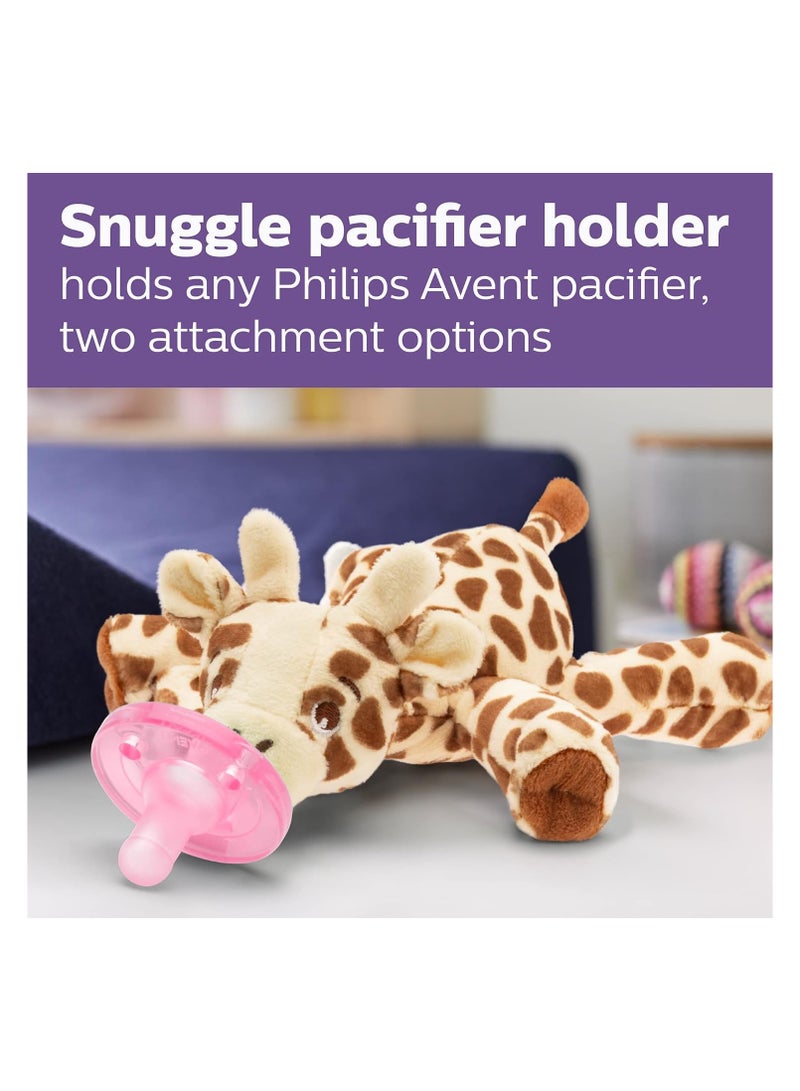 PHILIPS AVENT Natural Baby Bottle with Natural Response , Pink Baby Gift Set with Snuggle  - Image 3
