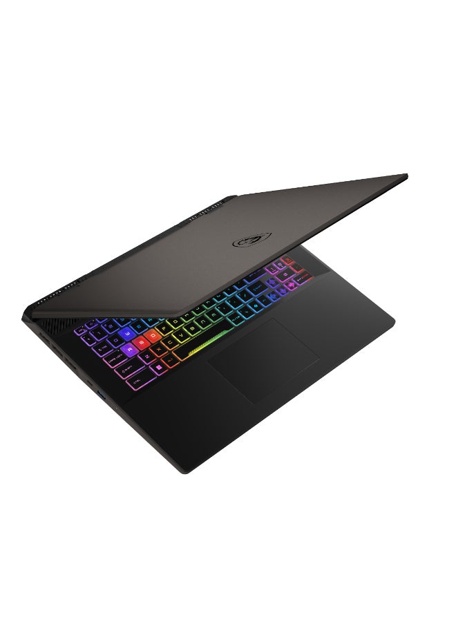 MSI Sword 17 HX B14VGKG Laptop With 17-Inch Display, Core i7-14650HX Processor/16GB RAM/1TB SSD/8GB Nvidia Geforce RTX 4070 Graphics Card/Windows 11 Home English/Arabic Cosmos Gray  - Image 5