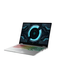 Infinix GTBOOK Laptop With 15.6-Inch Display 120Hz, Core i5-12450H Processor/16GB RAM/512GB/6GB Nvidia Geforce RTX 3050 Graphics Card/Windows 11 Home English/Arabic Mecha Silver  - Image 1
