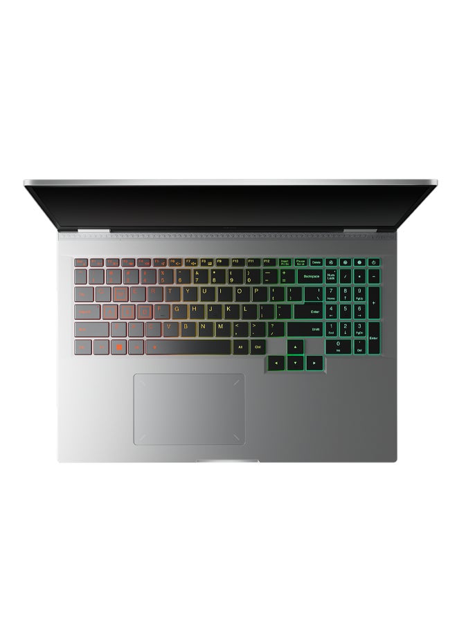 Infinix GTBOOK Laptop With 15.6-Inch Display 120Hz, Core i5-12450H Processor/16GB RAM/512GB/6GB Nvidia Geforce RTX 3050 Graphics Card/Windows 11 Home English/Arabic Mecha Silver  - Image 3