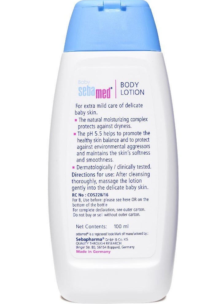 Sebamed Baby Body Lotion 100ml  - Image 2
