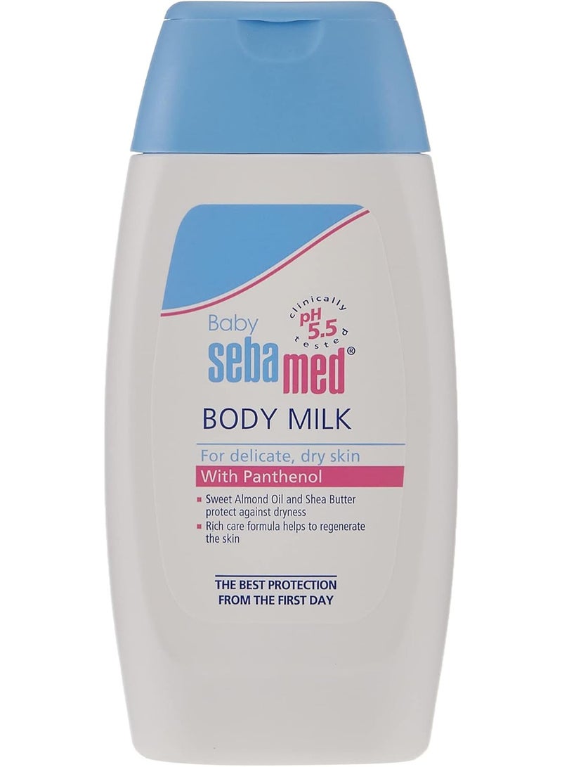 Sebamed Baby Body Milk With Panthenol 200 ML - Image 1