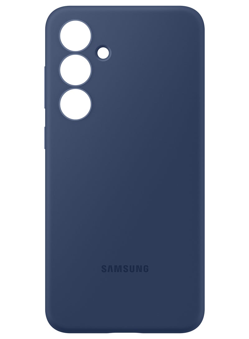 سامسونج Galaxy S24 FE Silicone Case - Blue - Image 3