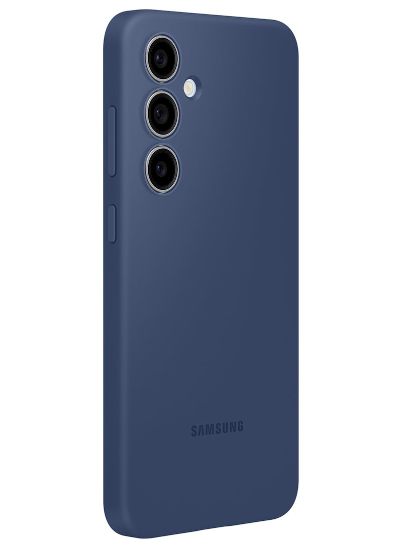 سامسونج Galaxy S24 FE Silicone Case - Blue - Image 2