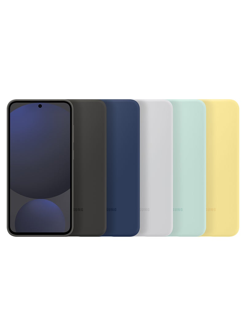 سامسونج Galaxy S24 FE Silicone Case - Blue - Image 4