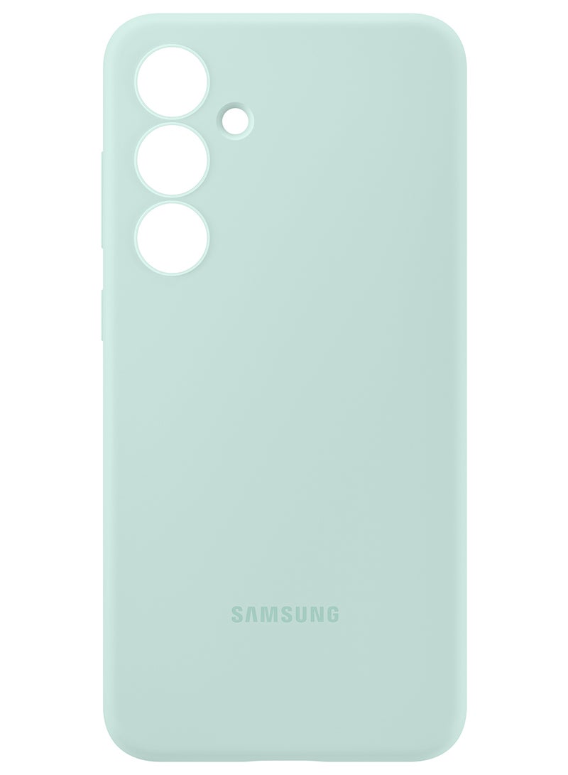 Samsung Galaxy S24 FE Silicone Case - Light Green - Image 3