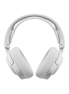 steelseries Arctis Nova 5P Wireless Gaming Headset, 40mm Neodymium Drivers, ClearCast Gen 2.X Mic (Bidirectional Noise Cancelling), Retractable Boom, 360° Spatial Audio (PC & PS5), Quick-Switch Wireless & Bluetooth, RGB, 50hrs 2.4GHz Wireless / 60hrs Bluetooth, White | 61674  - Image 2