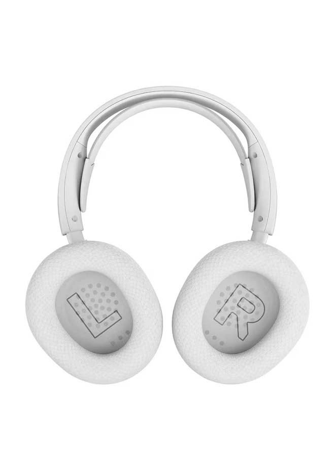 steelseries - Arctis Nova 5X Wireless Gaming Headset - 40mm Neodymium Drivers, 360° Spatial Audio, ClearCast Gen 2.X Microphone (Bidirectional Noise Cancelling), 50/60 Hours Battery Life, USB-C Fast Charge, RGB Lighting, ChatMix for PC, 2.4GHz Wireless & Bluetooth Connectivity, Supports Xbox, PlayStation, PC, Mac, Mobile & Handheld Devices, White | 61677 - Image 1