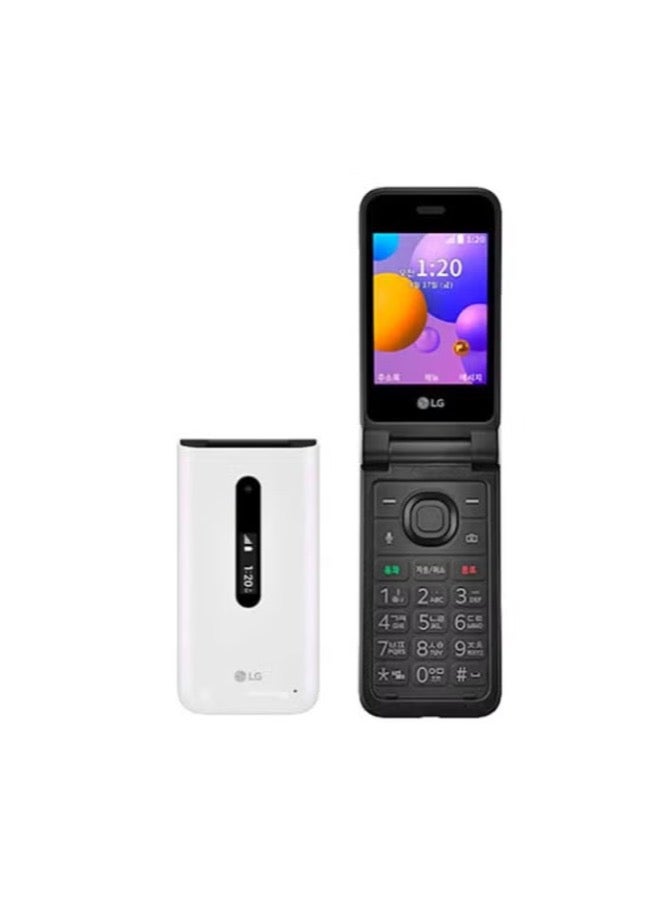 إل جي Folder 2 Dual Sim 4G LTE White  - Image 2
