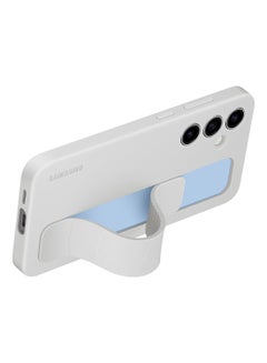 Samsung Galaxy S24 FE Standing Grip Case - Gray  - Image 3