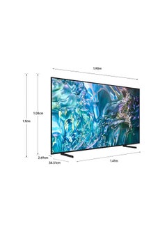 Samsung 85-Inch QLED 4K Q60D Tizen OS Smart TV with HDR10+, 4K Upscaling, AirSlim Design With 2.0 Channel Soundbar 30W, HDMI ARC, Bluetooth, USB, MP3, FM Station 85Q60D+SOUNDBAR Black  - Image 3