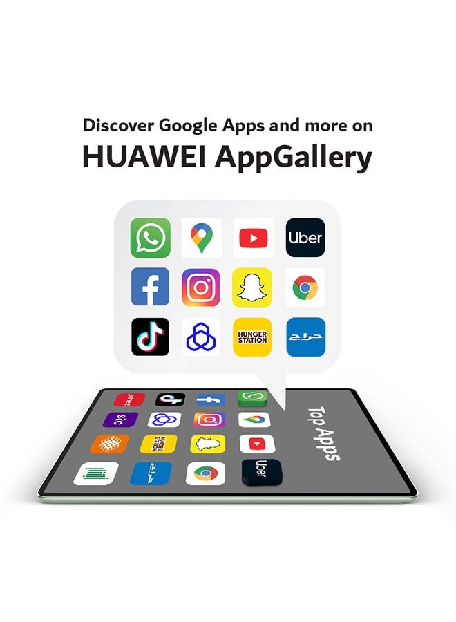 HUAWEI - MatePad 12X Tablet PaperMatte Edition Green 12GB 256GB Wifi - Middle East Version Inbox Gray Keyboard - Image 1