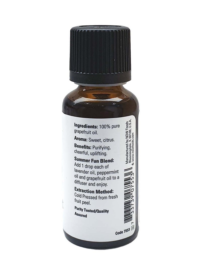 Now Foods Now Solutions, Grapefruit Oil 100% Pure 1 Fl. Oz  - Image 3