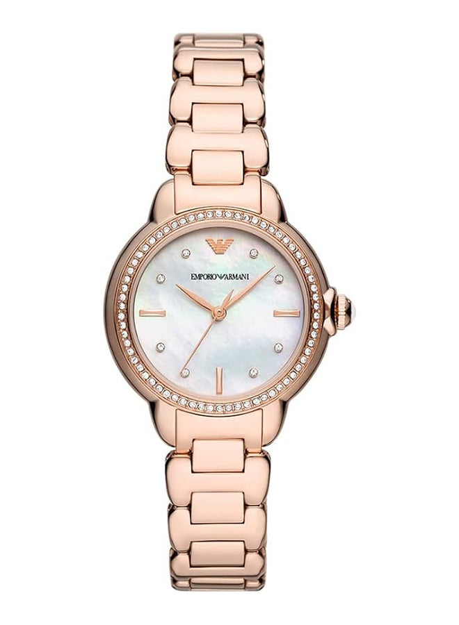 EMPORIO ARMANI Women's Analog Stainless Steel Wrist Watch AR11523 - 32 Mm