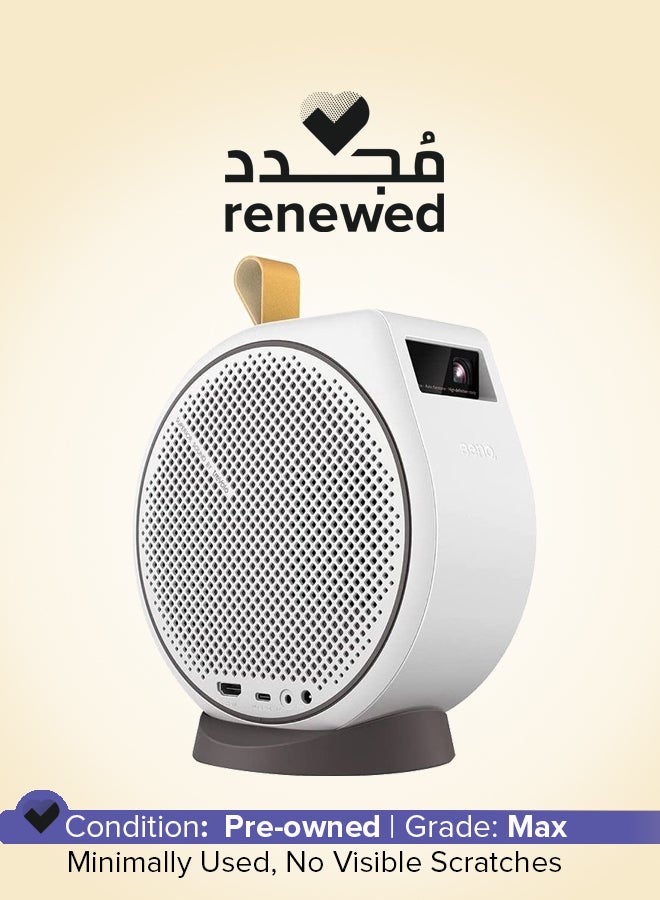 BenQ - Renewed - GV30 Smart Mini Projector GV30 White - Image 1