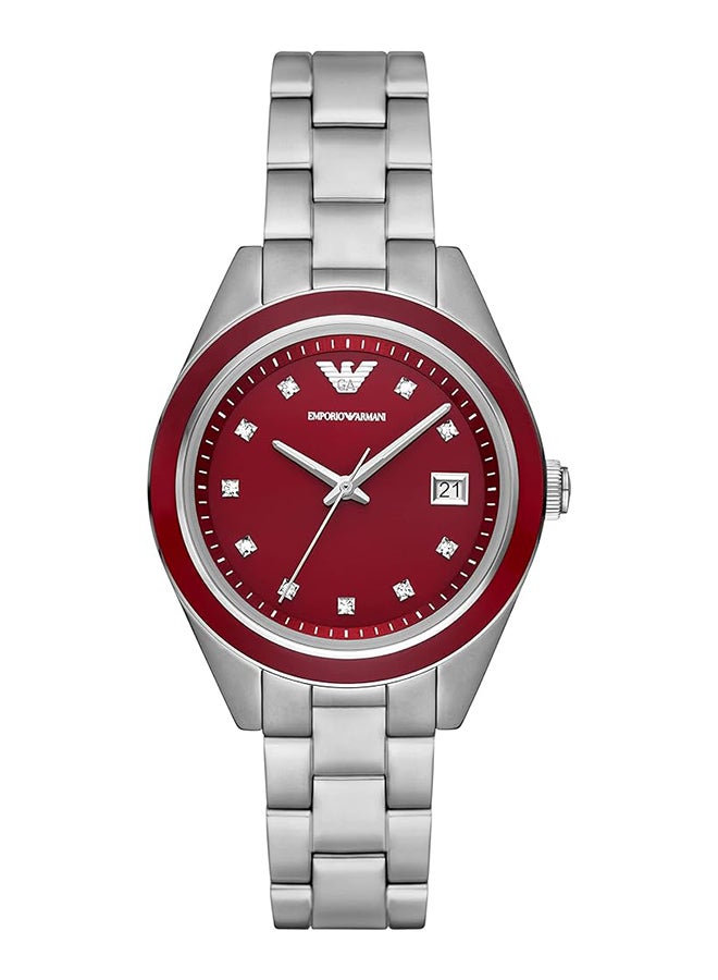 Women's Analog Stainless Steel Wrist Watch AR11544 - 36 Mm