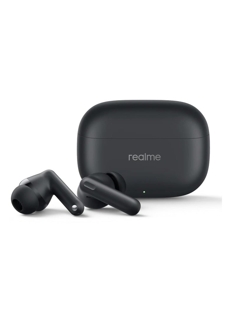 ريل مي سماعات أذن لاسلكية حقيقية Buds T310 مع إلغاء الضوضاء الهجين 46dB، سائق باس ديناميكي 12.4 مم، حتى 40 ساعة من عمر البطارية وشحن سريع - Image 2