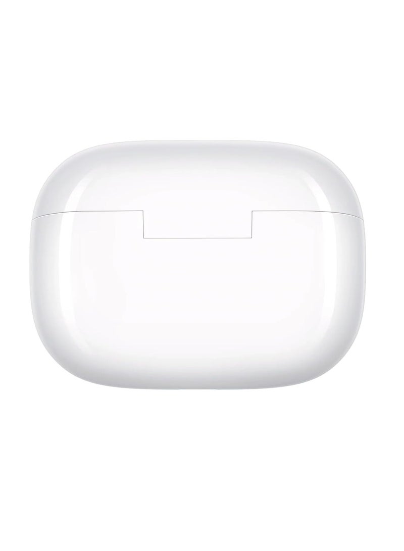 realme - Buds T310 Truly Wireless in-Ear Earbuds with 46dB Hybrid ANC, 12.4mm Dynamic Bass Driver, Upto 40Hrs Battery and Fast Charging Agile White - Image 1