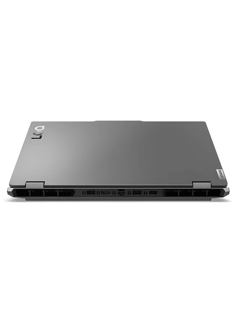 Lenovo - LOQ Gaming 15ARP9 with 15.6" FHD 144HZ Display/ AMD Ryzen 7 7435HS/ 16GB RAM/ 512GB SSD/ Nvidia RTX 4050 (6GB Graphics)/ Windows 11 Home/ White Backlit Keyboard English Luna Grey - Image 1