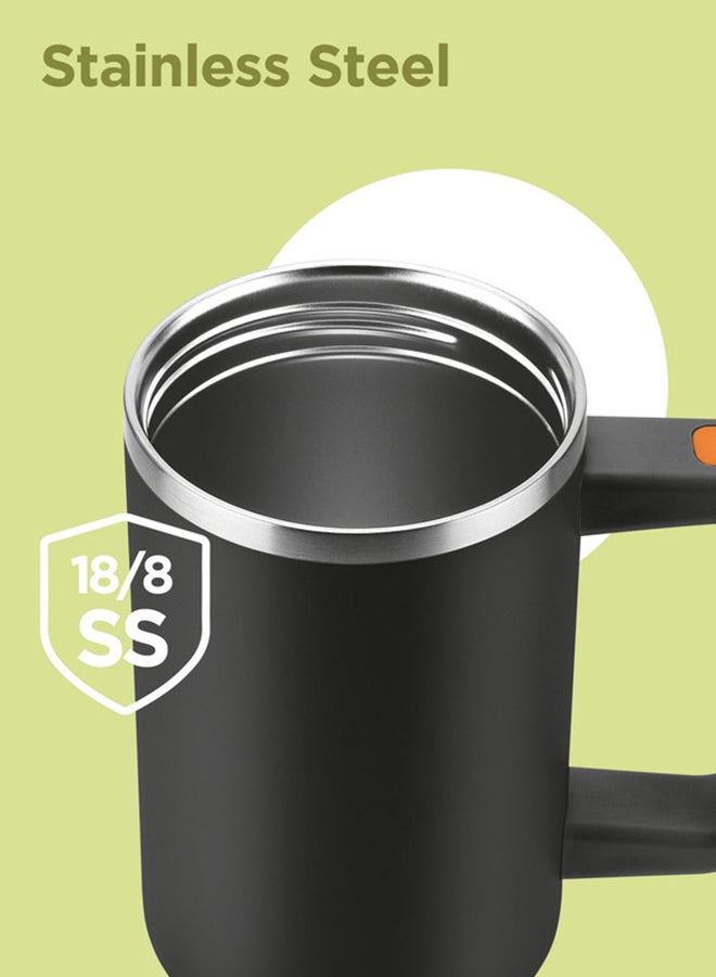 Milton 1180ml Vacuum Insulated Tumbler with Handle - Includes 2 Straws, Keeps Drinks Hot or Cold for 12 Hours, 18/8 Stainless Steel, Double-Walled Flask, Travel Mug for Car & Outdoors - Malmo  - Image 5