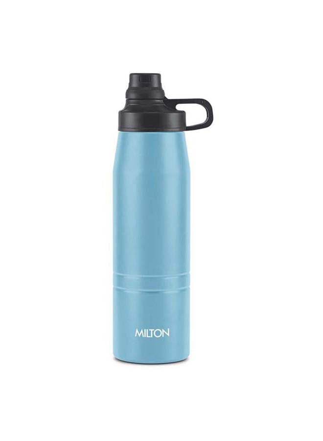 Milton 925ml Vacuum Insulated Water Bottle, Keeps Drinks Hot and Cold, 18/8 Stainless Steel, Double-Walled Thermos Flask, Easy to Carry for Sports, Gym, Office, Sprint Blue  - Image 1