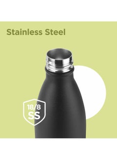 Milton 750ml Vacuum Insulated Water Bottle with Straw Lid - 2 lids included, Keeps Drinks Hot & Cold, 18/8 Stainless Steel, Double-Walled Flask with Inner Copper Coating - Sports, Gym - Larvik  - Image 5