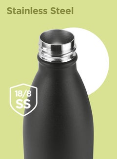 Milton 750ml Vacuum Insulated Water Bottle with Straw Lid - 2 lids included, Keeps Drinks Hot & Cold, 18/8 Stainless Steel, Double-Walled Flask with Inner Copper Coating - Sports, Gym - Larvik  - Image 5